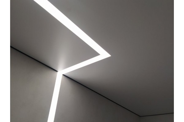 Натяжные потолки с LED подсветкой