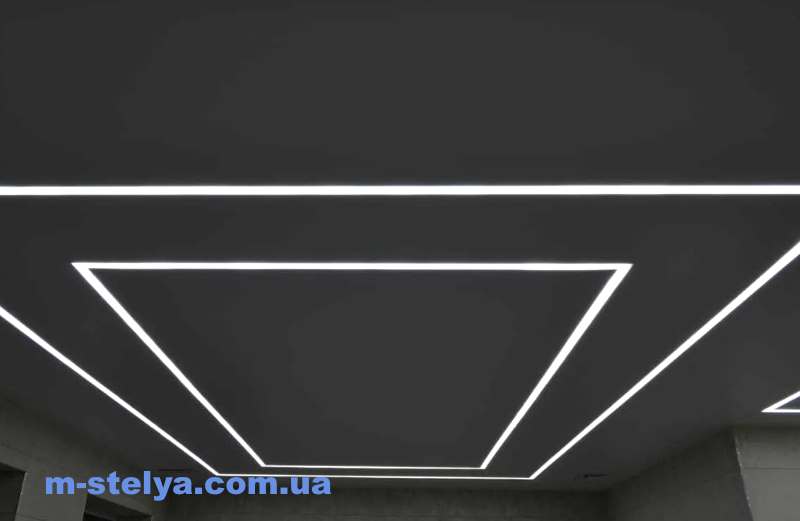 натяжной потолок с led подсветкой